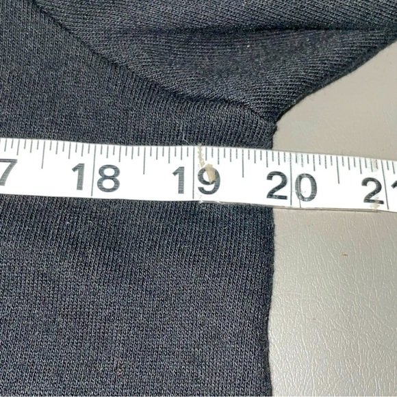 Disney Tim Burton’s Nightmare Before Christmas Sweatshirt Ruffle Hem Black/Yello - Picture 8 of 9